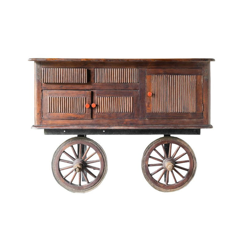 Wooden Tea Cart