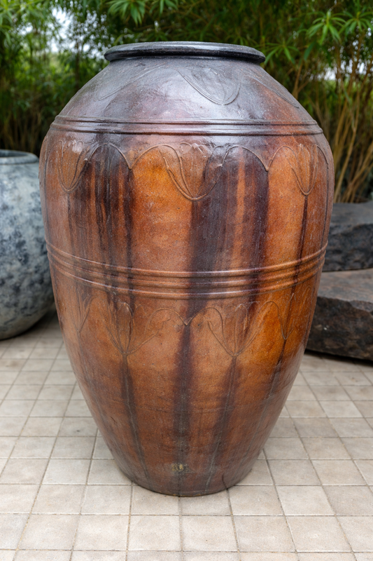 Baked Ceramic Pot